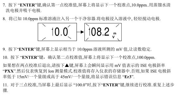 UTEC Handheld PH_Ion Meter Description with Figure 7