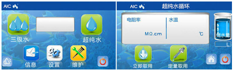 Introduction to the human-machine interface of Aikepu ultrapure water machine with picture 3