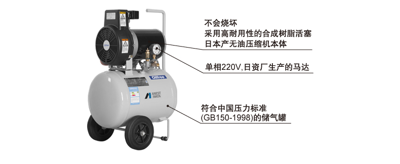 巖田 TFPJ02B-6 無(wú)油活塞式空壓機(jī)結(jié)構(gòu)