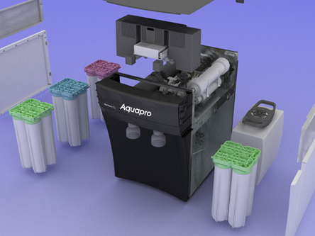 Do you know the other side of Aikepu ultrapure water machine?  Picture 1