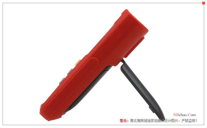 Side view of the TASI-604 digital thermometer