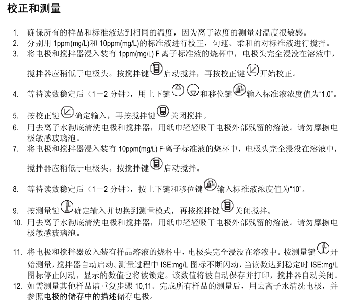 410P-13 Desktop Fluoride Ion Meter Operating Instructions with Figure 4