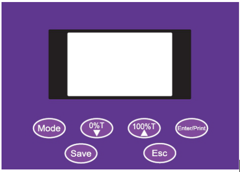 The Youco U1000pro visible Spectrophotometer  is a detail of the operation panel