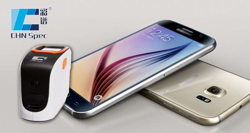 Spectroscopic Colorimeter is used for color inspection of mobile phone fingerprint chip with picture 1