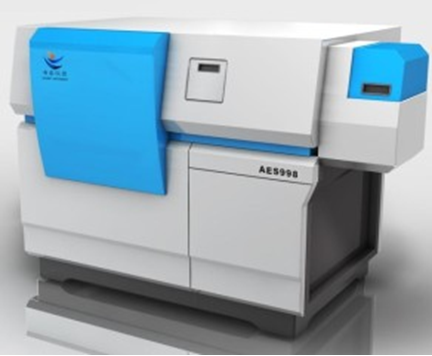 Spectral information AES-998 Optical Emission Spectrometer Display