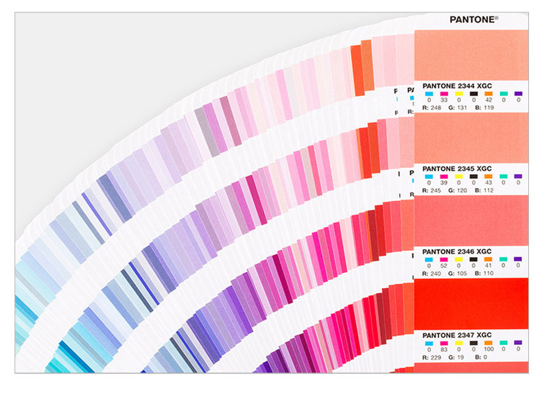 Pantone GG7000 seven-color printing international standard Formula