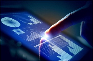 Photoresist layer and ITO layer thickness measurement diagram 1 in the touch screen