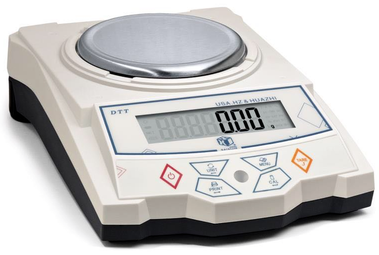 Huazhi DTT-A500 Electronic Analytical Balance display diagram
