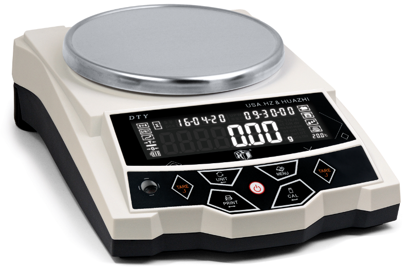 Huazhi CTD-TA1002 hundredth carat balance display diagram