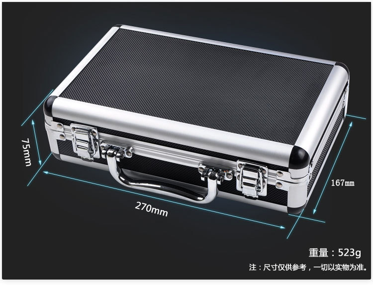 Elaccot EM1500 High Temperature Infrared Thermometer Box Dimensions