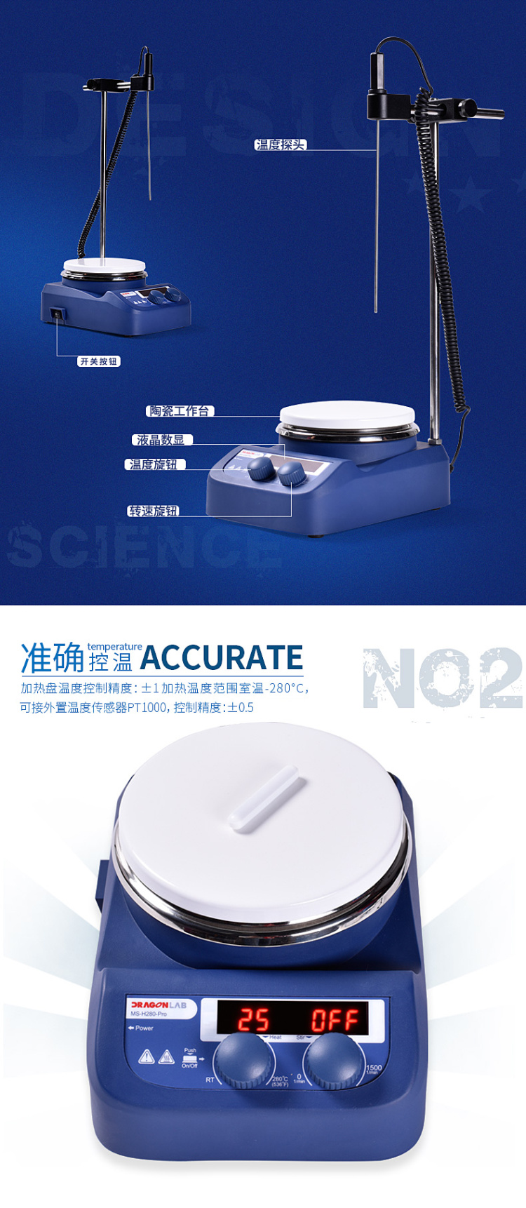 Dalong MS-H280-Pro product details and function diagram