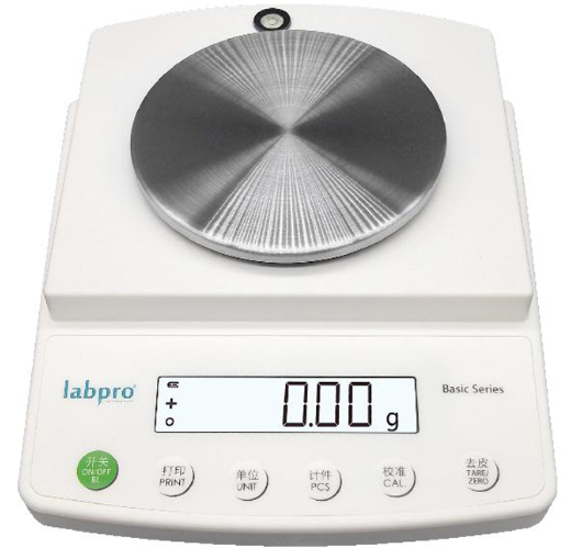 Liangping B1502 electronic balance display diagram