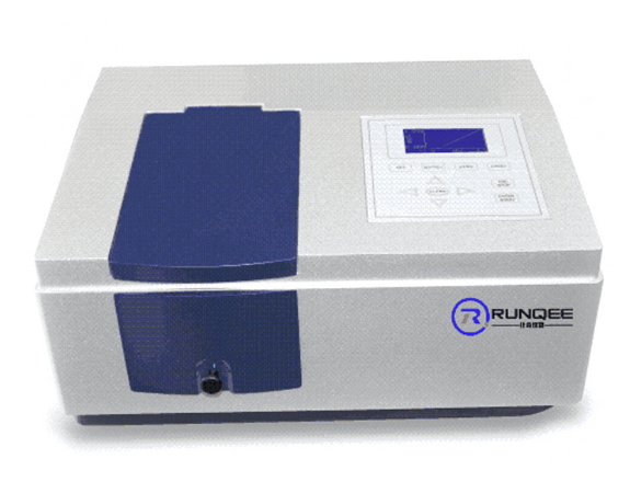 Showing the Rangchi K-5m visible Spectrophotometer 