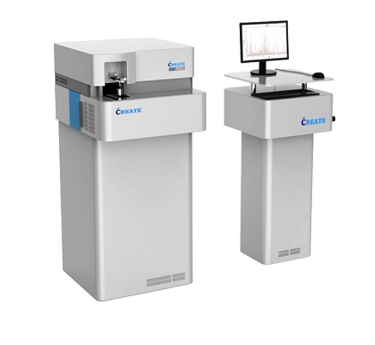 Chuangxiang Instruments CX-9800 (L) direct reading spectrum analyzer display