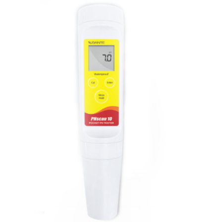 Bante PHscan10F-E pen pH meter display