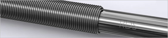Actual drawing of double winding coating rod