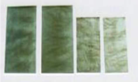 The experiment tells you: what should a good test tinplate sheet/board look like?  Picture 3