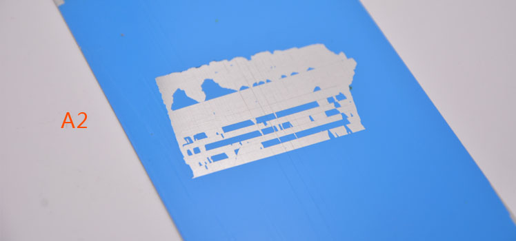 The experiment tells you: what should a good test tinplate sheet/board look like?  Picture 7