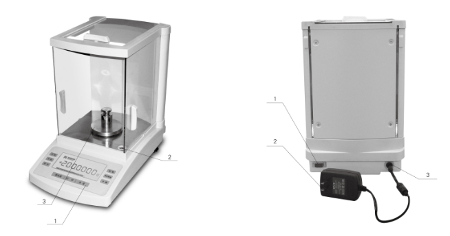 Shanghai Jinghai JA2003 (Internal School) Electronic Analytical Balance