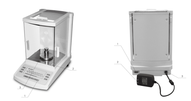 Shanghai Jinghai JA2003 (external school) Electronic Analytical Balance