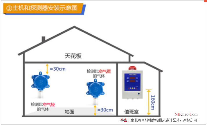 Baoshian BH-60-NH3 Fixed Gas Detector 6