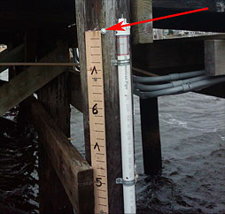 Study on Tidal Variation Caused by Hurricane Katrina – Onset U20 Series Water Level Logger with Figure 1