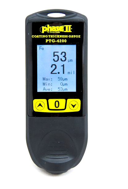 PhaseII PTG-4200 Color Screen Coating Thickness Gauge