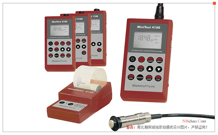Illustration of the EPK MiniTest 4100 Precision Coated Thickness Gauge