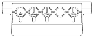Anlaisi 400 series desktop pH meter/desktop conductivity meter screen and key display with picture 4