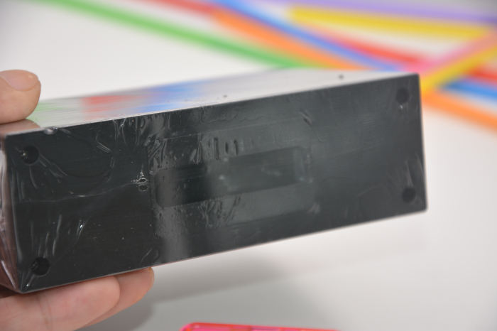 Rear view of LANDTEK GM-268 three-angle gloss meter