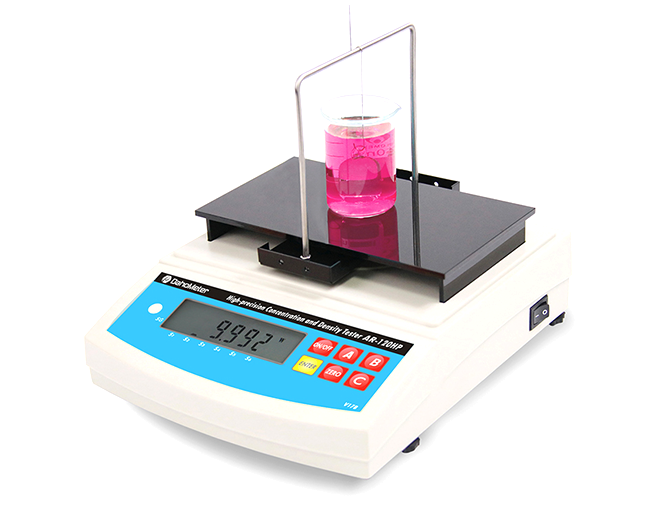 Display of Dahong Meituo AR-300HP Density Tester
