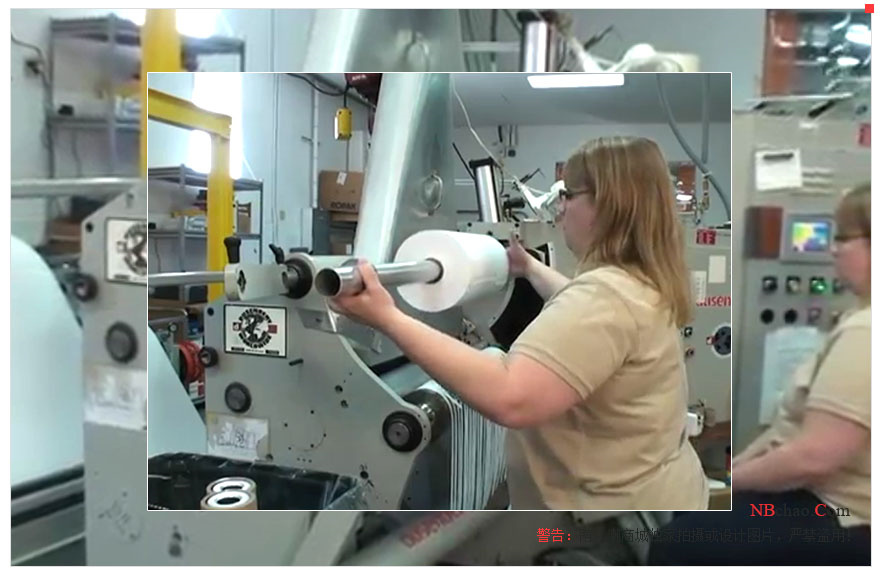 The production process of RCA abrasion test paper tape imported from norman in the United States