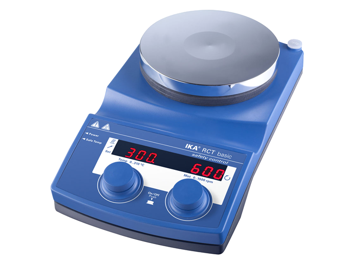 IKA RCT basic IKAMAG magnetic stirrer display