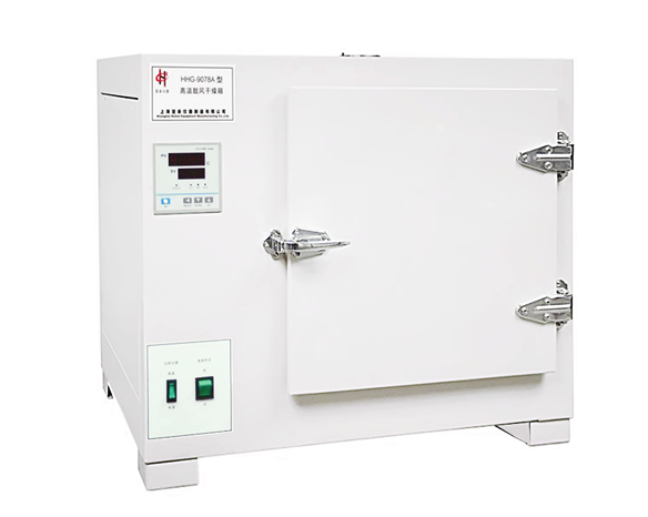 Huitai HHG-9078A high temperature Forced Air Drying Oven display