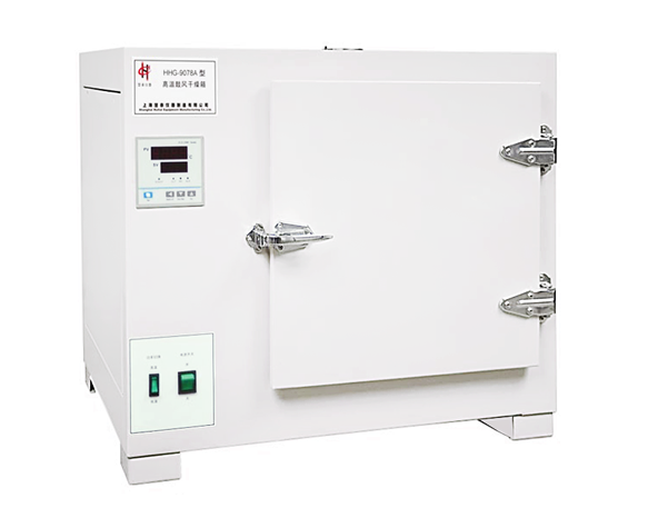 Huitai HHG-9078A high temperature Forced Air Drying Oven display