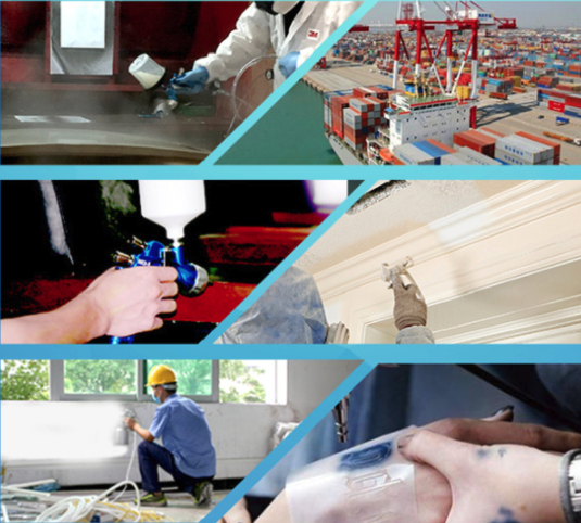 What kinds of spraying methods are there when spraying guns for car painting?  Picture 2