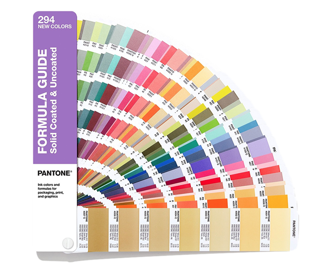 Pantone GP1601A-SUPL Spot Color CU Formula Guide 2019 New Colors