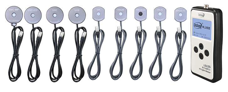 Linshang LS125 multi-probe UV radiometer host
