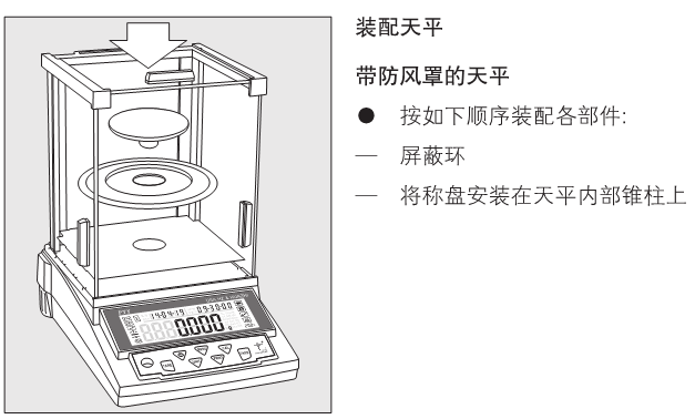 Huazhi HZY/PTY/DTY series electronic analytical balance installation method with diagram 2