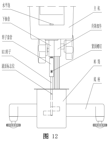 The installation steps of Fangrui STM-2T viscometer rotor are shown in Figure 3