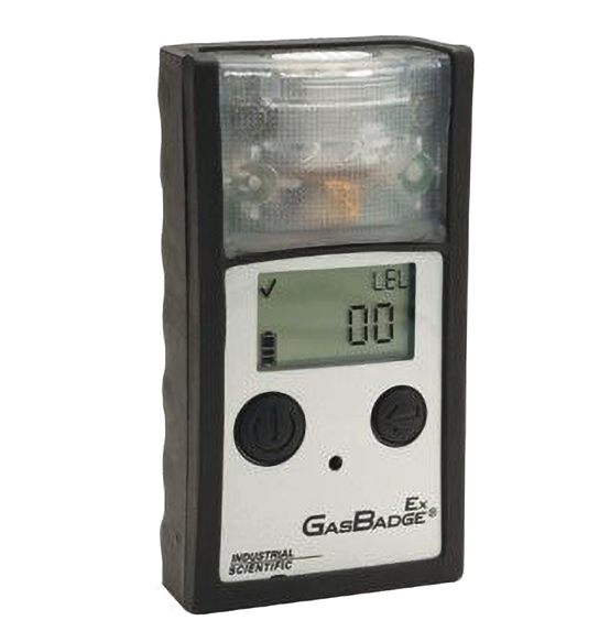U.S. GBEX-LEL diffuse Gas Detector display diagram