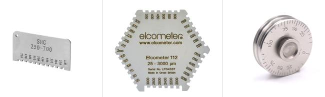 How does a wet Film Thickness Gauge predict the dry film thickness of a coating?  Picture 1