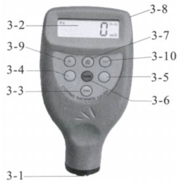 Holland TQC LD0400 Coating Thickness Gauge Operation Manual with Figure 1