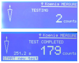 The specific operation method of TQC SP0500 pendulum Hardness Tester in the Netherlands is shown in Figure 7