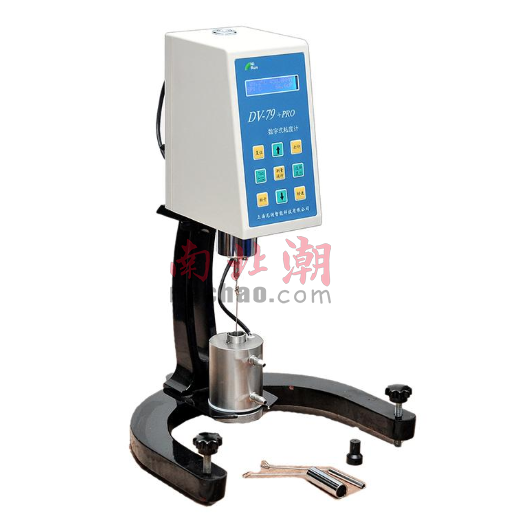 How does Nirun DV-79 digital viscometer perform timing measurement?  Picture 2