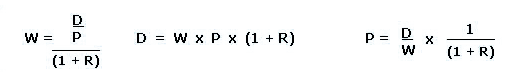 Wet Film Thickness, Dry Film Thickness and Coating Coverage Formulas, Conversions and Equations with Figure 2