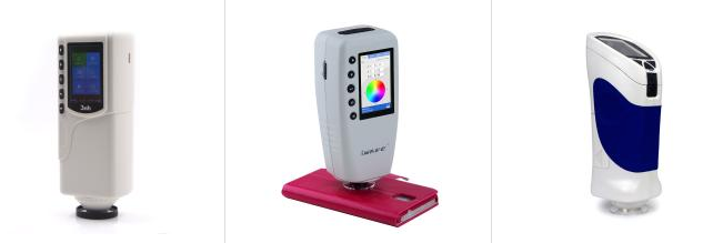 The test range and usage method of the portable Colorimeter with Figure 1