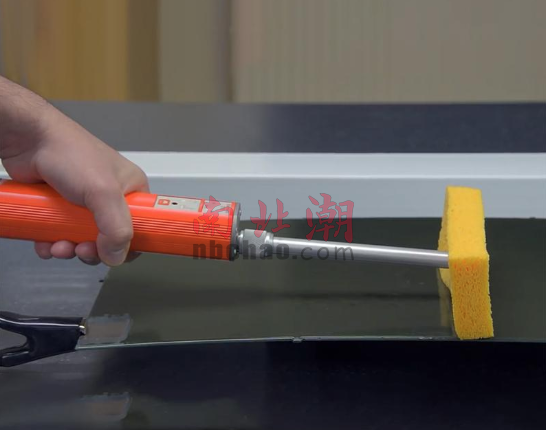 Why is there porosity on the powder coating surface?  Picture 1