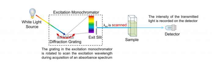 What are absorption, excitation and emission spectra?  Picture 3