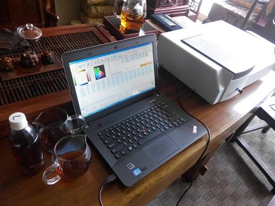 Colorimeter in the detection of tea beverage color with picture 2